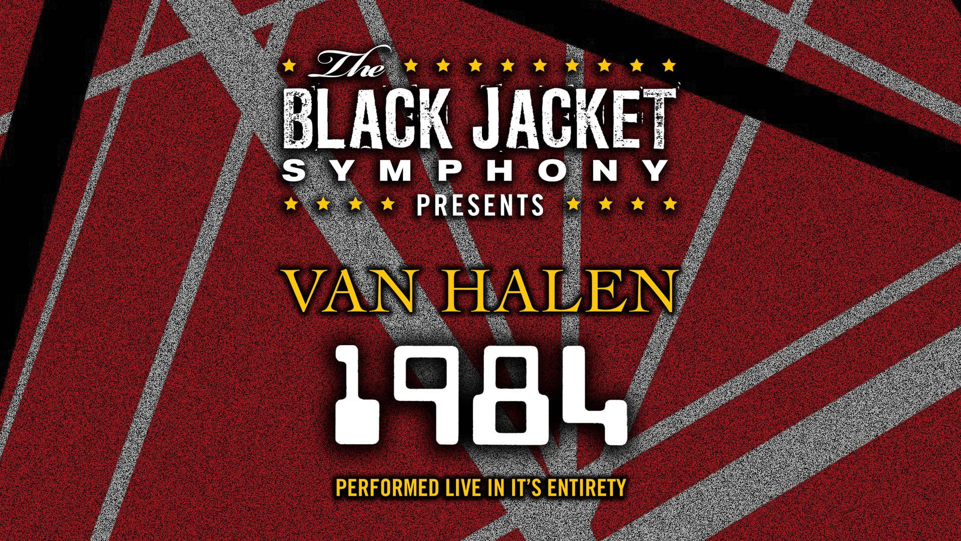 The Black Jacket Symphony Presents "Van Halen's '1984' " Emporium